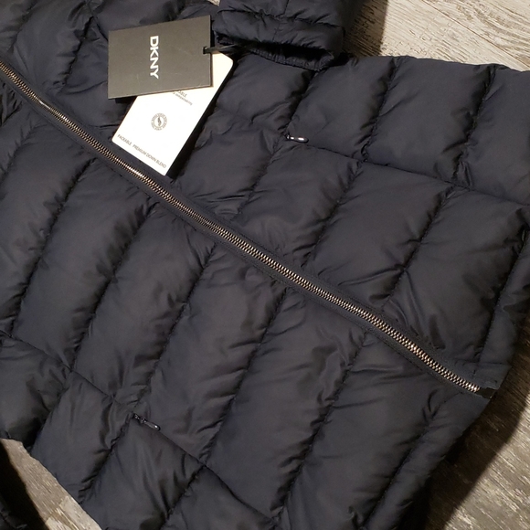 DKNY packable premium down blend coat - Picture 3 of 7
